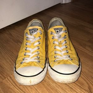 Yellow Size 10 Converse